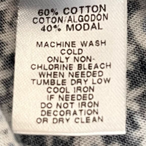 LOFT Outlet Blue Floral Short Sleeve Top   Size S - Picture 5 of 5